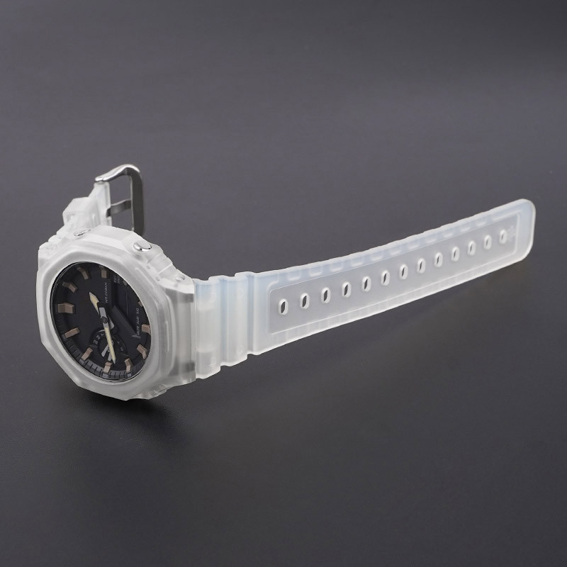 Ремешок для Casio G-Shock GA-2100/2110 Translucent Silver SBR Киев - изображение 3