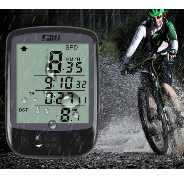 Велокомпьютер беспроводной SunDing, Спидометр на велосипед максимальной скорости, Спидометр для велика DL-48 Ивано-Франковск - изображение 3