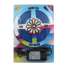 Лента силиконовая LED NEON 5M Blue 12V-220V 0740 Одесса - изображение 1