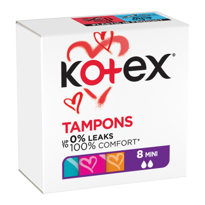 Тампоны Kotex Mini 8 шт. (5029053534527) Винница - изображение 2