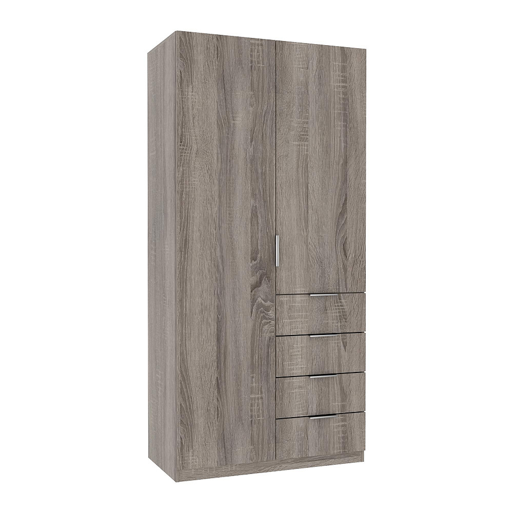 Шафа Крістал 1, Дуб Сонома Трюфель, 1000х520х2100 Львів - фото 1