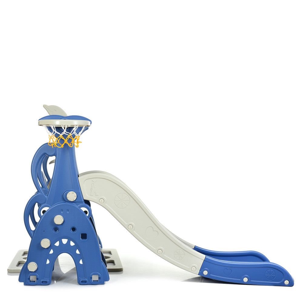 Детский игровой комплекс Bambi 3в1 (горка качеля баскетбол) (WM19083A-4) для детей Киев - изображение 2