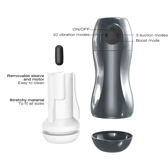 Вибромастурбатор Dorcel  BLOWJOY VIBE, эффект всасывания Львов