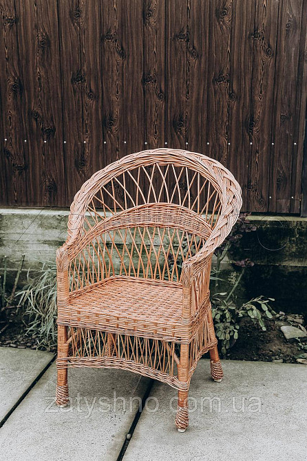 Кресло из натуральной лозы Киев - изображение 3