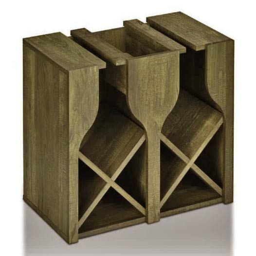 Настільна винна полиця "Гамхед" мускат Миколаїв - фото 1