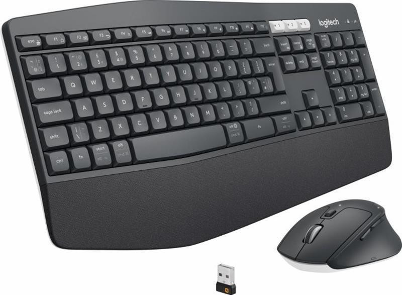 Комплект (клавіатура, миша) бездротовий Logitech MK850 Black USB (920-008226) Чорний Харків - фото 4