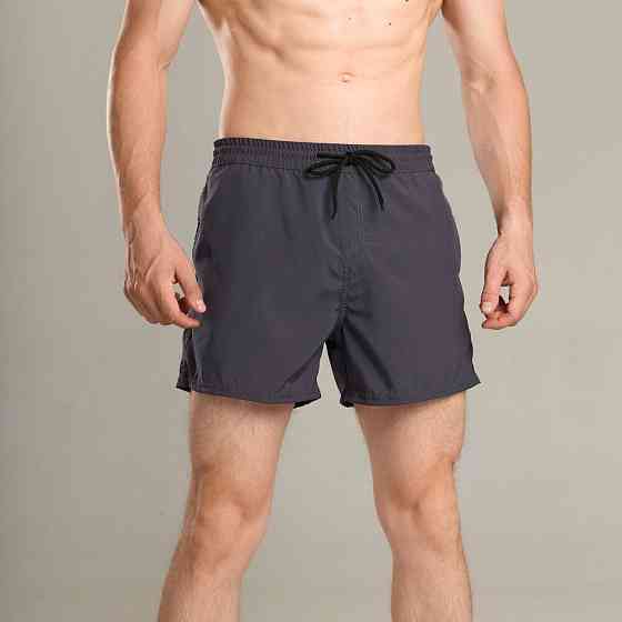 Плавательные шорты мужские темно-серые Pobedov Pool day Киев