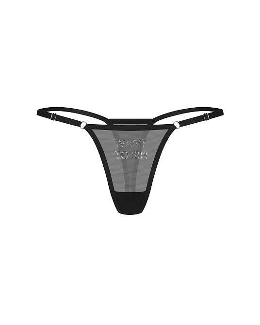 Трусики Obsessive Violami Sin thong S/M Sex Aura Київ - фото 5