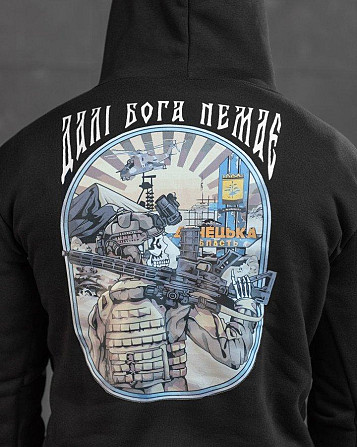 Худи CELEO на флисе Далі Бога немає ВТ7952 Київ - фото 4