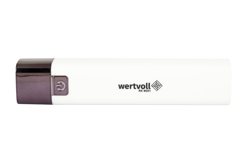 WERTVOLL Ліхтар WERTVOLL 3 режими LED Li-ion 1200 mAh/t 7000 K/80 lum powerbank ABS 122х25 мм W Киев - изображение 3