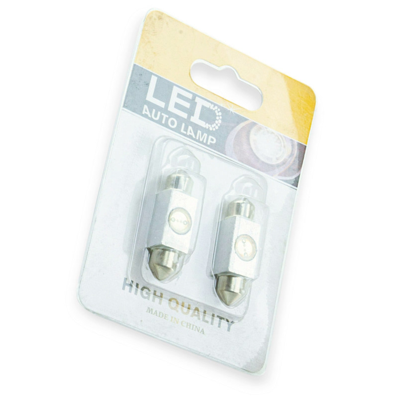 Автоламп AC лазер. 12-10 синя 1W 36мм світлодіодна Мукачево - фото 1