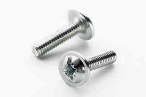 Винт з напівкруглою головкою з прес-шайбою М8*60 DIN 967 цинк Харків