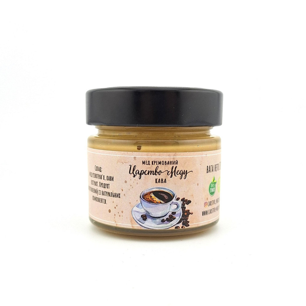 Крем мед с кофе 130 грамів Одеса - фото 1