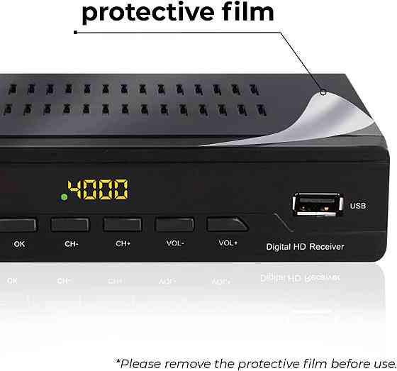 Цифровой кабельный ресивер LEYF PA-2211 DVB-C/C2 DVB-T2 Full HD HDMI USB SCART чёрный Киев