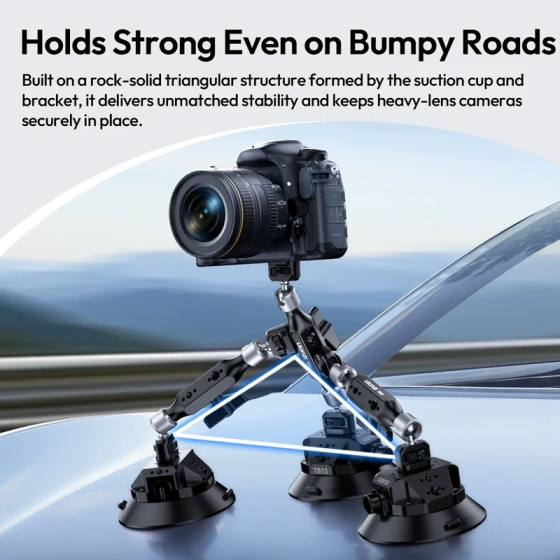 Присоска для камери Ulanzi TB15 Suction Cup Mount Одеса