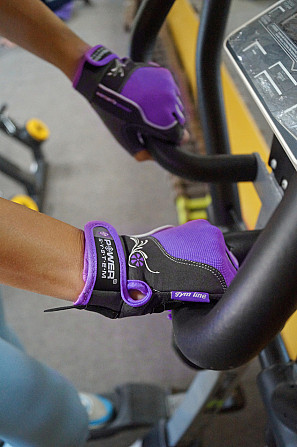 Рукавички для фітнесу Power System PS-2570 Woman’s Power жіночі Purple M Каменское - изображение 10