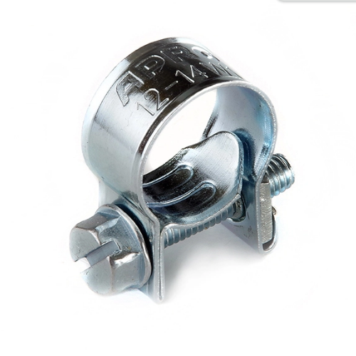 Хомут силовий Mini 14-16мм оцинкована сталь W1 APRO Житомир - фото 1