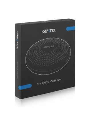 Балансировочная подушка Gymtek черная + насос Киев