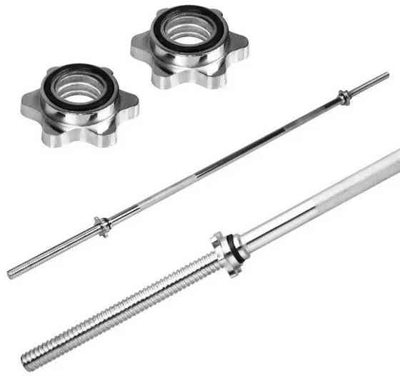 Штанга набірна + гантелі на 72 кг Гантелі, гирі, штанги та диски ударостійкий пластик Київ