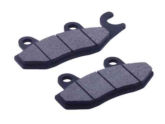 Колодки тормоза передние на мопед мопед Актив , дисковые с ушком, пара Мукачево