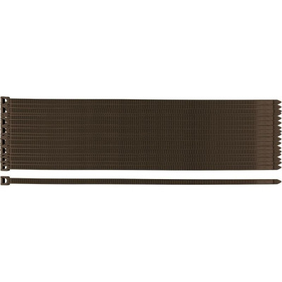 Стяжка Neo Tools 50шт, пластик, 7.6х380мм, коричнева (15-970) Вінниця - фото 1