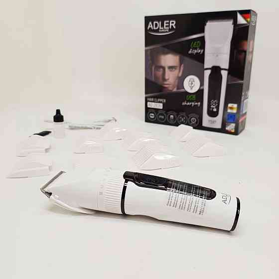 Машинка для стрижки волос беспроводная ADLER, Электробритва для стрижки головы Триммер висков BF-58 Львов
