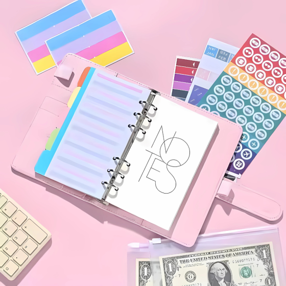 Блокнот-планер для финансов формат А6,планер бюджета и хранения денег,органайзер для ведения учёта дохода Каменец-Подольский