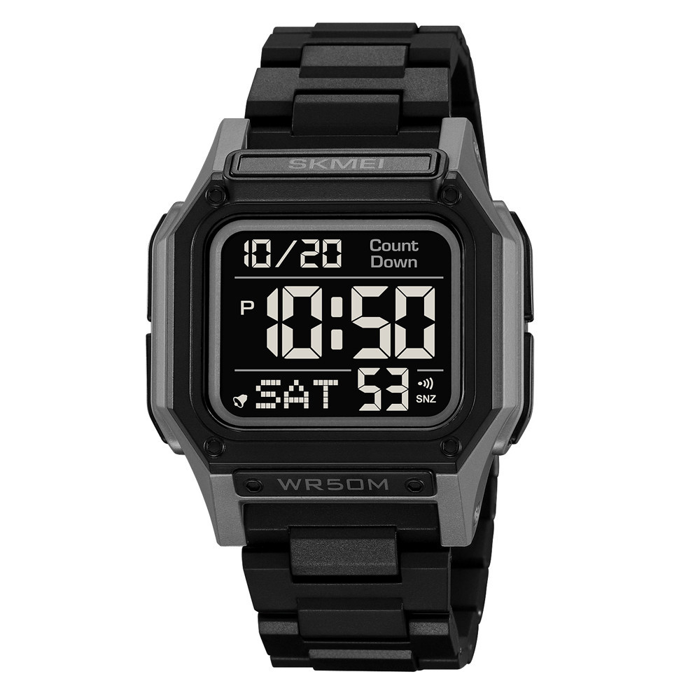 Skmei 2264BKGYBK Black-Grey-Black SBR Київ - фото 1