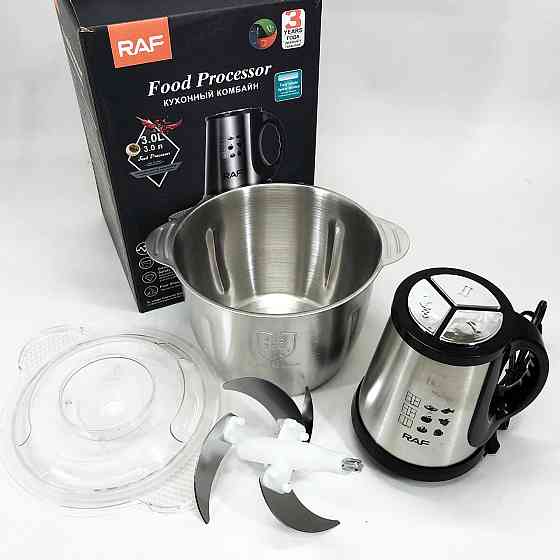 Блендер побутовий електричний RAF R.7032 1000 Вт 3 л, Блендер з чашею для подрібнення RV-21 Івано-Франківськ