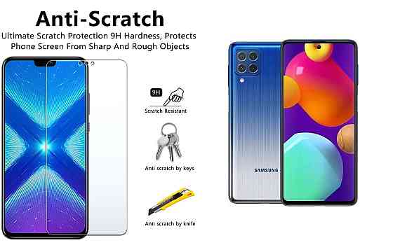 Защитное стекло NeoGlass для Samsung Galaxy M62 SM-M625F – ультрапрозрачное и устойчивое Киев