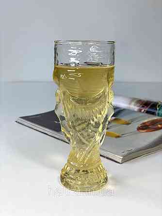 Кухоль для пива OLens "Чемпіон" 320 мл прозоре скло для дому та ресторанів 102-753 Київ