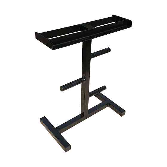 Стійка для зберігання грифів, дисків та гантелей 90 см подовжена KZ-397 профіль 40 на 40 мм Київ