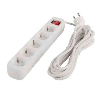 Мережевий фільтр живлення ColorWay CW-PSEA52W, 5 розеток/ 2M white (CW-PSEA52W) Вінниця