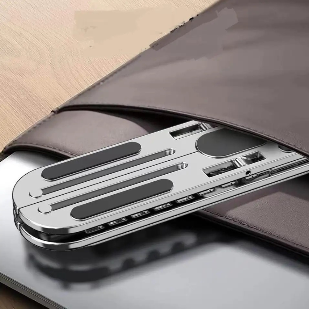 Підставка-тримач для ноутбука або планшета JN501, серебриста Київ - фото 3