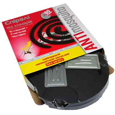 Спирали от комаров Anti mosquito 10 шт. (4820055141376) Винница
