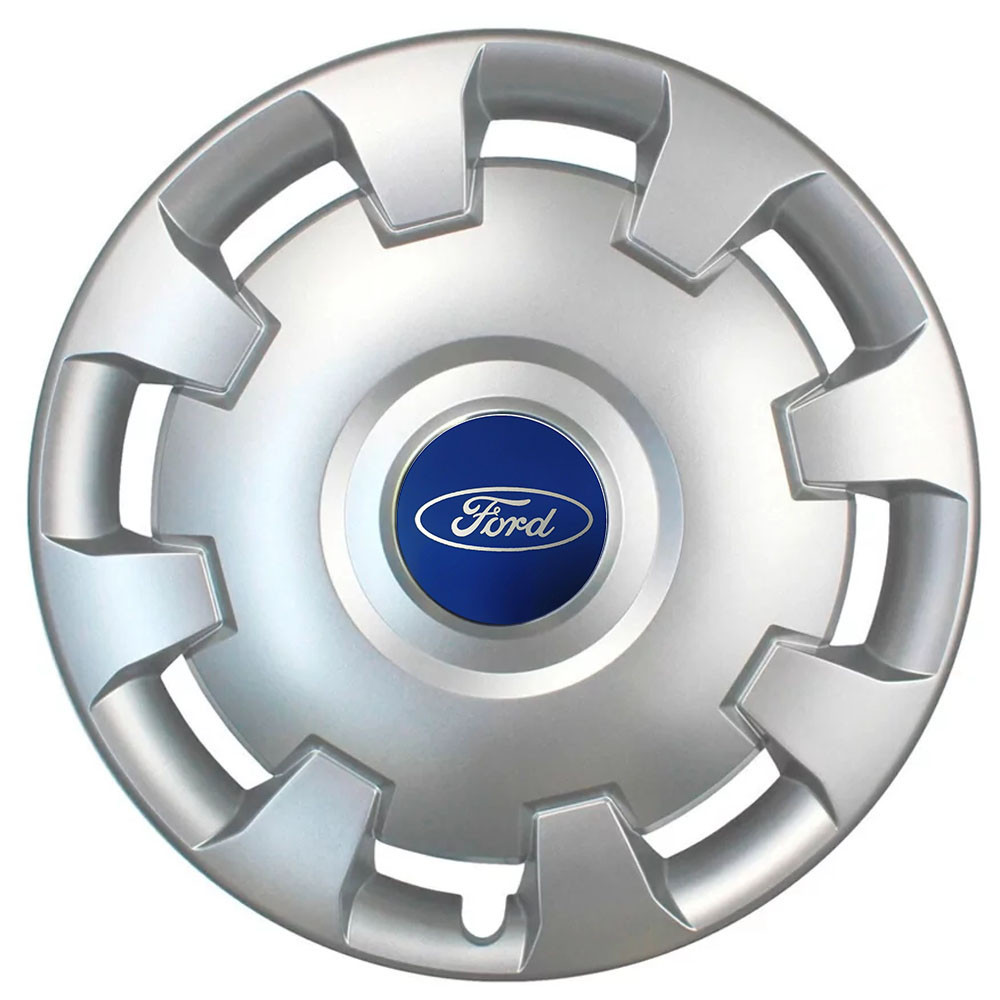 Автомобильные модельные колпаки R15 Ford 303 4шт, SJS, серебряные Киев - изображение 1