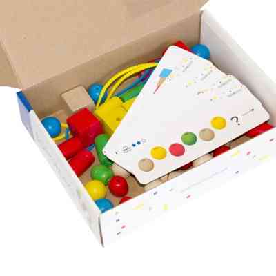 Развивающая игрушка Ігротеко шнуровка для малышей Геометрика (900019) Винница