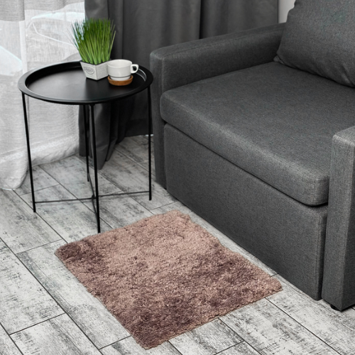 Килимок для ванної 60*50 см Ambience какао поліестер Даріана Житомир - фото 6