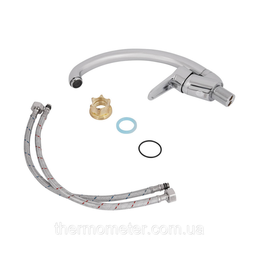 Смеситель для кухни Lidz Nicole 008F (k35) LDNIC008FCRM21877 Chrome Киев - изображение 15