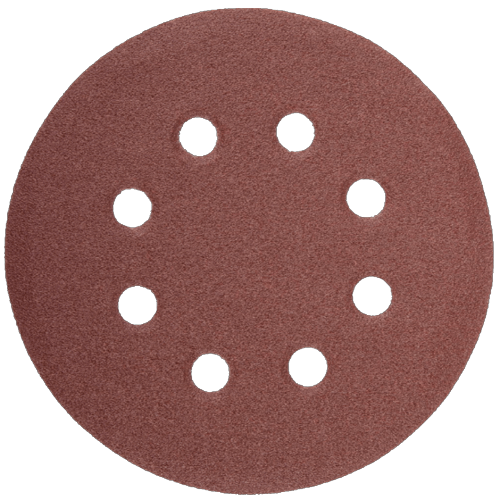 Круг самозачіпний d225мм P180 з отворами GLS5  5 шт/уп NovoAbrasive Житомир - фото 3