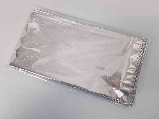 Пакет із малюнком для пакування подарунків (15*30) No78 фольгований "Капелька" (100 шт.) Харків