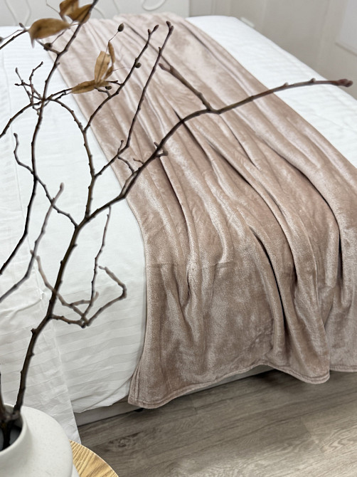 Ecotton Плед Ecotton 200х220 см Well Soft світло-рожевий пудровий (14-1305 Mushroom) Коломия - фото 1