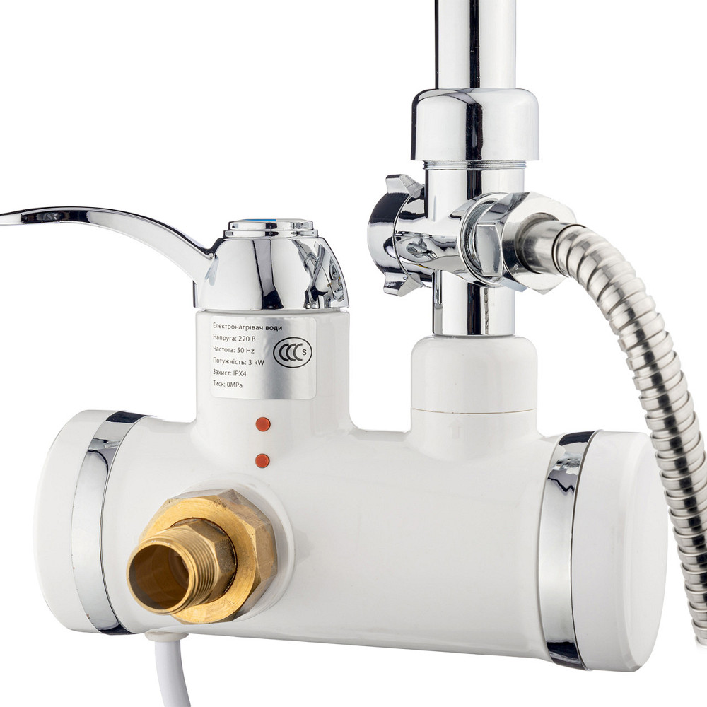 Проточний водонагрівач настінний Kroner KRM Volt - CW191WMDS з дисплеєм Київ - фото 4