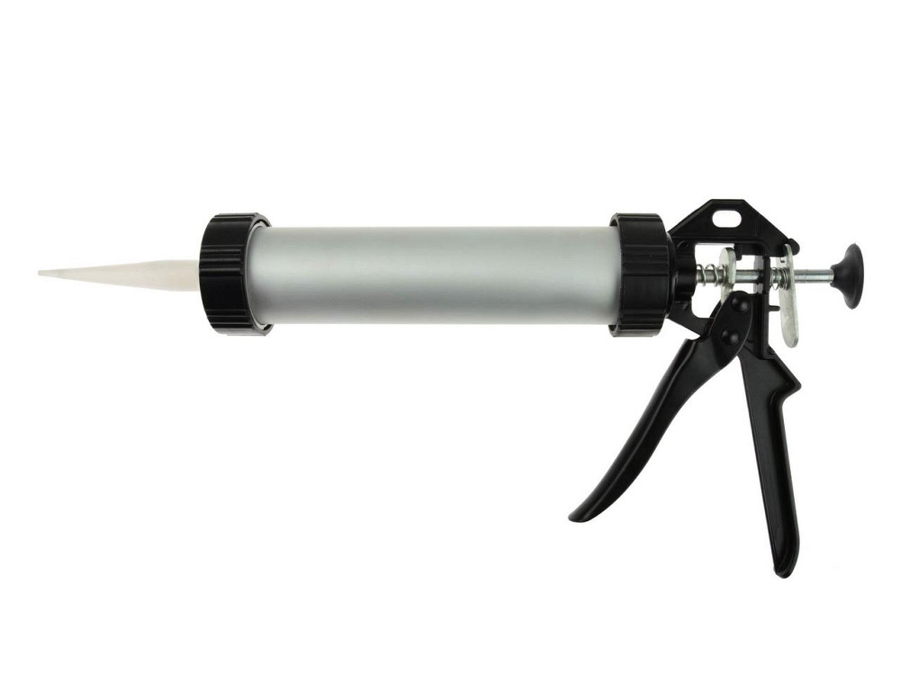 Витискувач мас (фуги) "GeKo" трубчастий алюмінієвий 310 мл Київ - фото 1