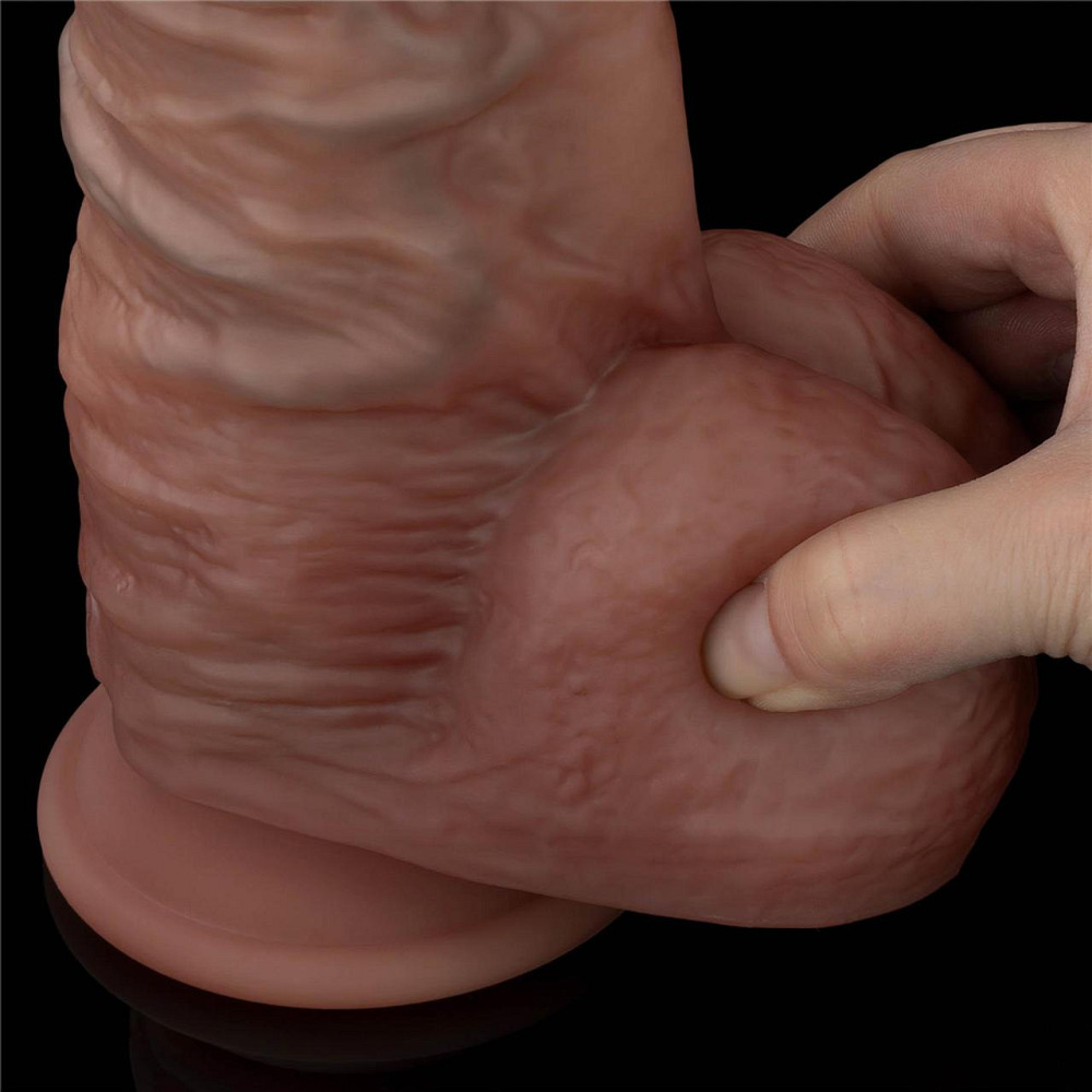 Фаллоимитатор - Dual-Layered Silicone Cock XXL 10.5