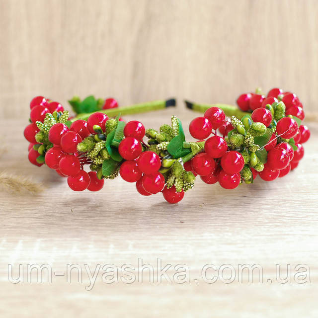 Вінок у українському стилі "Калина" Кривий Ріг - фото 1