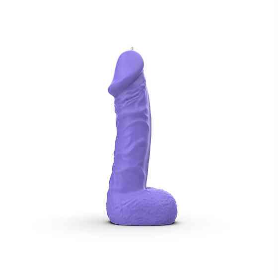 Свічка у формі члена Чистий Кайф LARGE Violet Sex Aura Київ