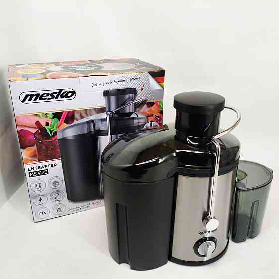 Соковыжималка центробежная Mesko MS 4126b 600Вт QT-70 Львов