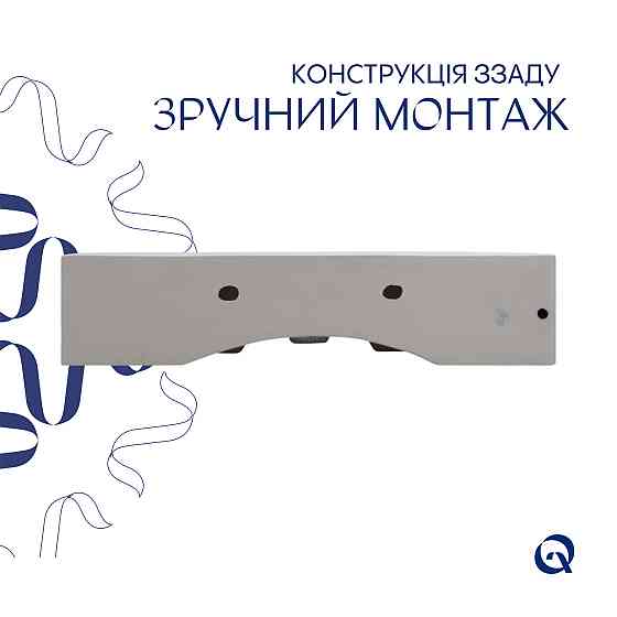 Комплект Qtap Nando LT: Раковина підвісна прямокутна 610х420х140 мм White + Донний клапан PU02O Київ
