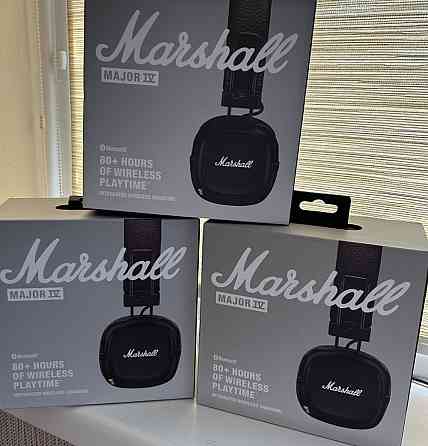Нові Оригінальні навушники Marshall Major 4 Black/Brown. Київ